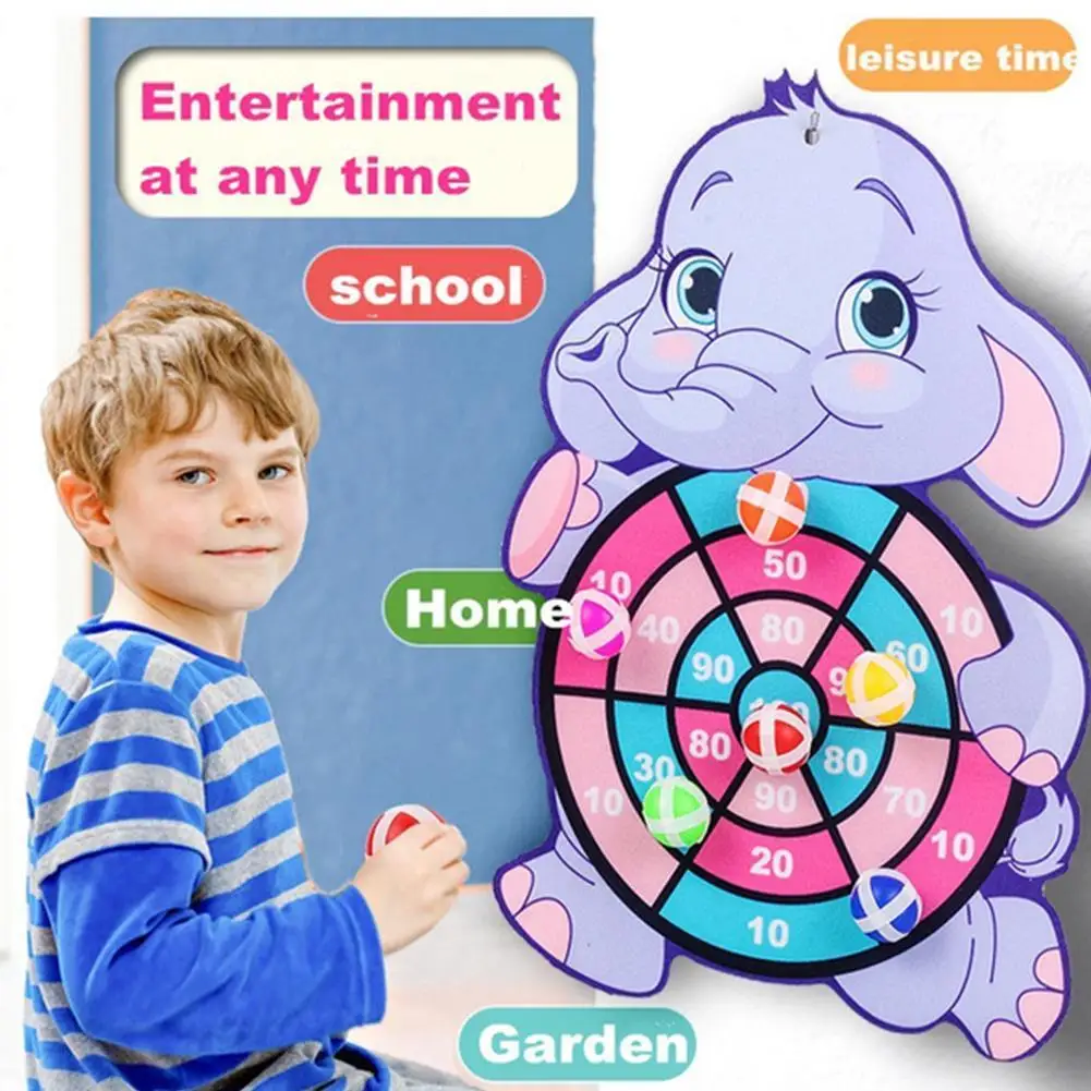 

Target Sticky Ball Dartboard Creative Throw Party Outdoor Sports Indoor Cloth Toys Educational Board Games For Kids Basketball
