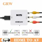 Переходник HDMIRCA AVCVBS, горячая Распродажа P, Mini HDMIAV, поддержка NTSC PAL