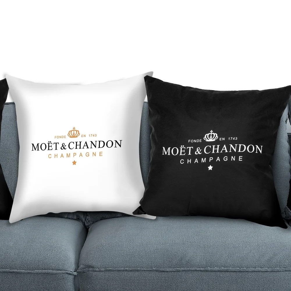 наволочки декоративные Черно белый чехол для подушки Хлопковый сделанный из