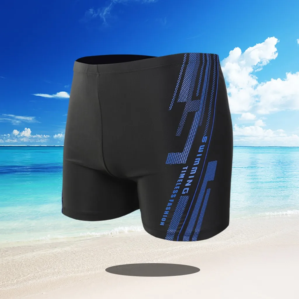 Мужские дышащие трусы-боксеры плавки пляжные шорты облегающая одежда # YL5 | Спорт
