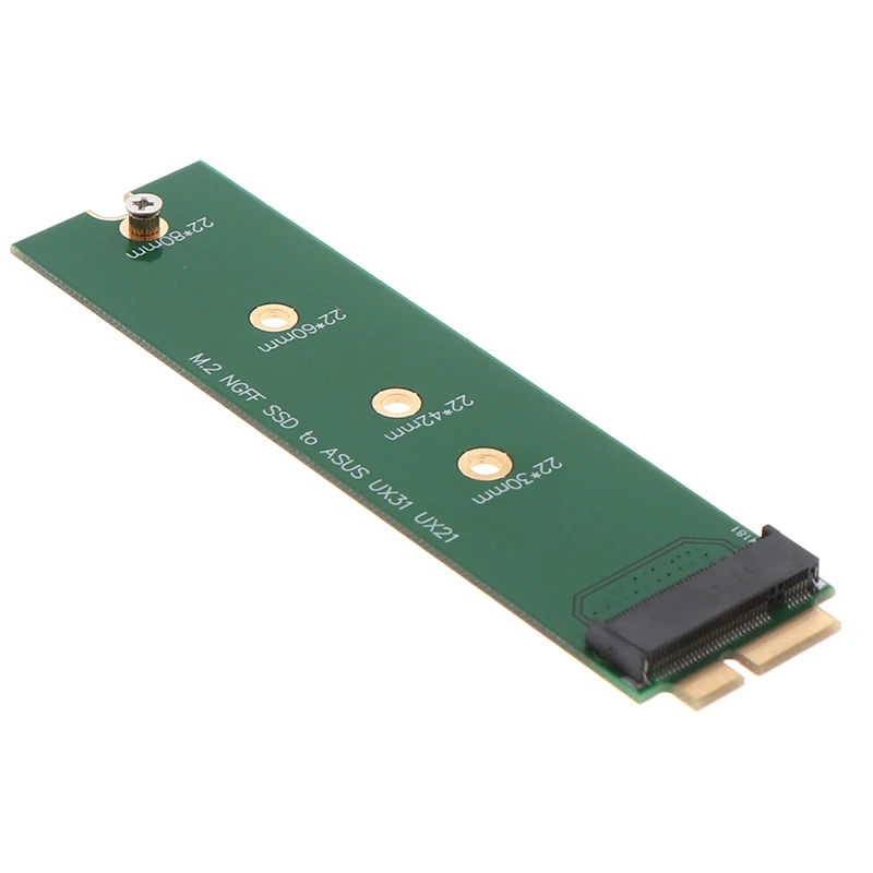 1 шт. M.2 NGFF SSD на 18 контактный Удлинительный адаптер для UX31 UX21 UX21E UX31A|Компьютерные