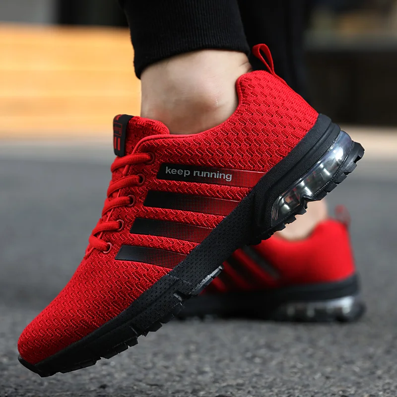 

2018 New Lace Up Breathable Mesh Summer Men Casual Shoes Male Fashion Footwear platforms Walking Shoes Men Colorful dropshipping