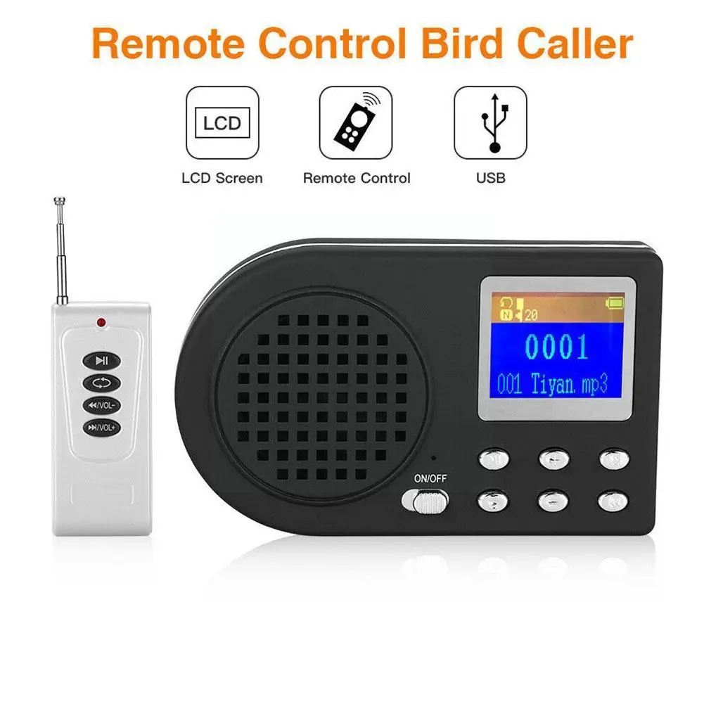 Mp3-плеер с громким звуком для охоты и птицы 1800 мАч | Спорт развлечения