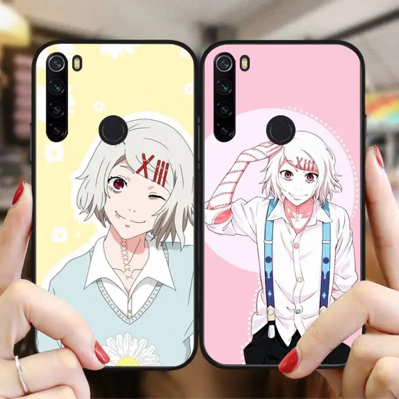 

Japanese Anime Juzo Suzuya Tokyo Ghouls Phone Case For Xiaomi Redmi Note8T 7 9 Pro 5A Redmi4X 5A 6A 6 7 8 5Plus
