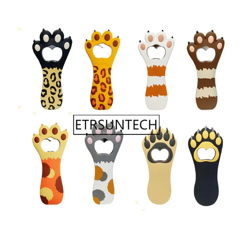 50 шт. открывалка для бутылок в форме кошачьей лапы милые барные инструменты