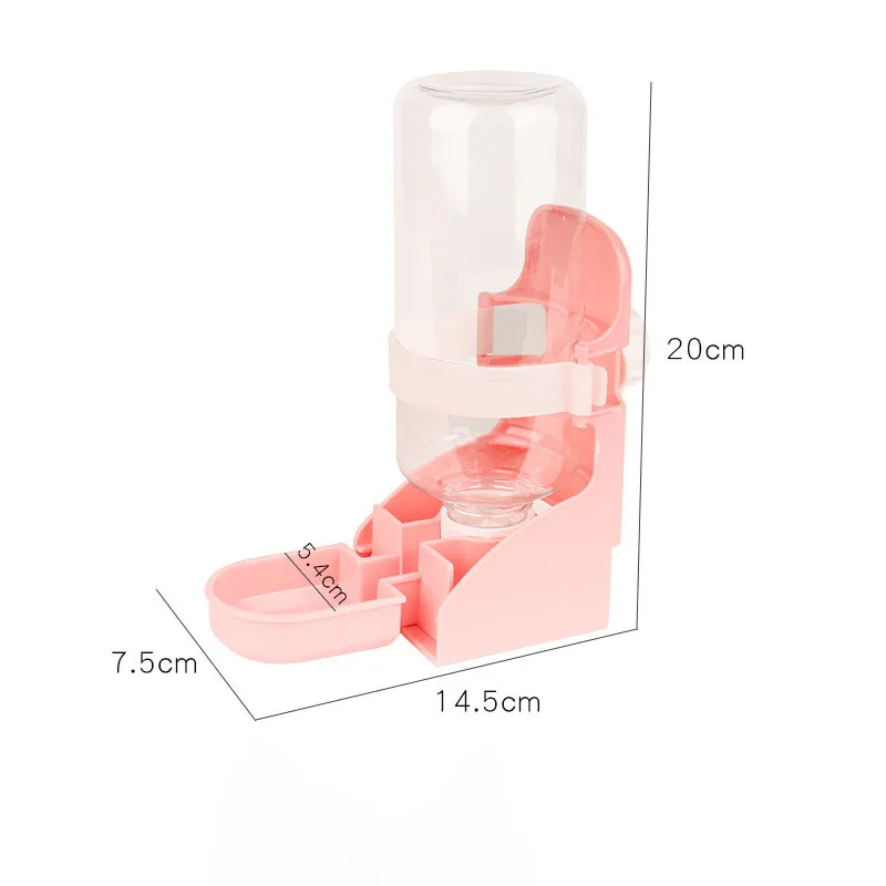 

Hamster 500ml Automatic Water Bottle Rabbit Supplies Accessory Guinea Pig Drink Bottle Chinchilla Feeding Rodent Small Animal