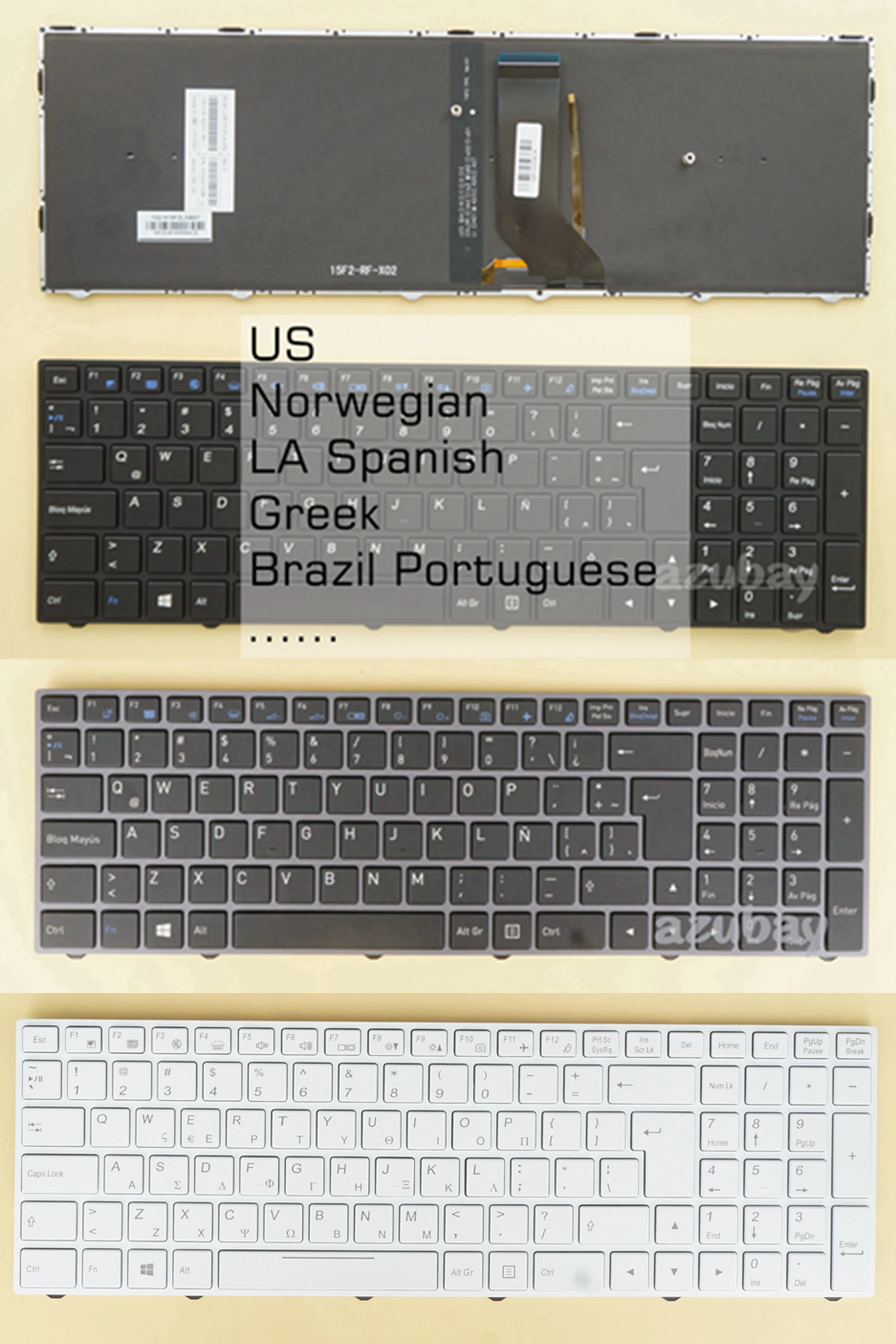 Клавиатура для Clevo N770WL N770WU N850EL N850EZ N850HC N850HJ N850HK N850HL N850HN | Компьютеры и офис