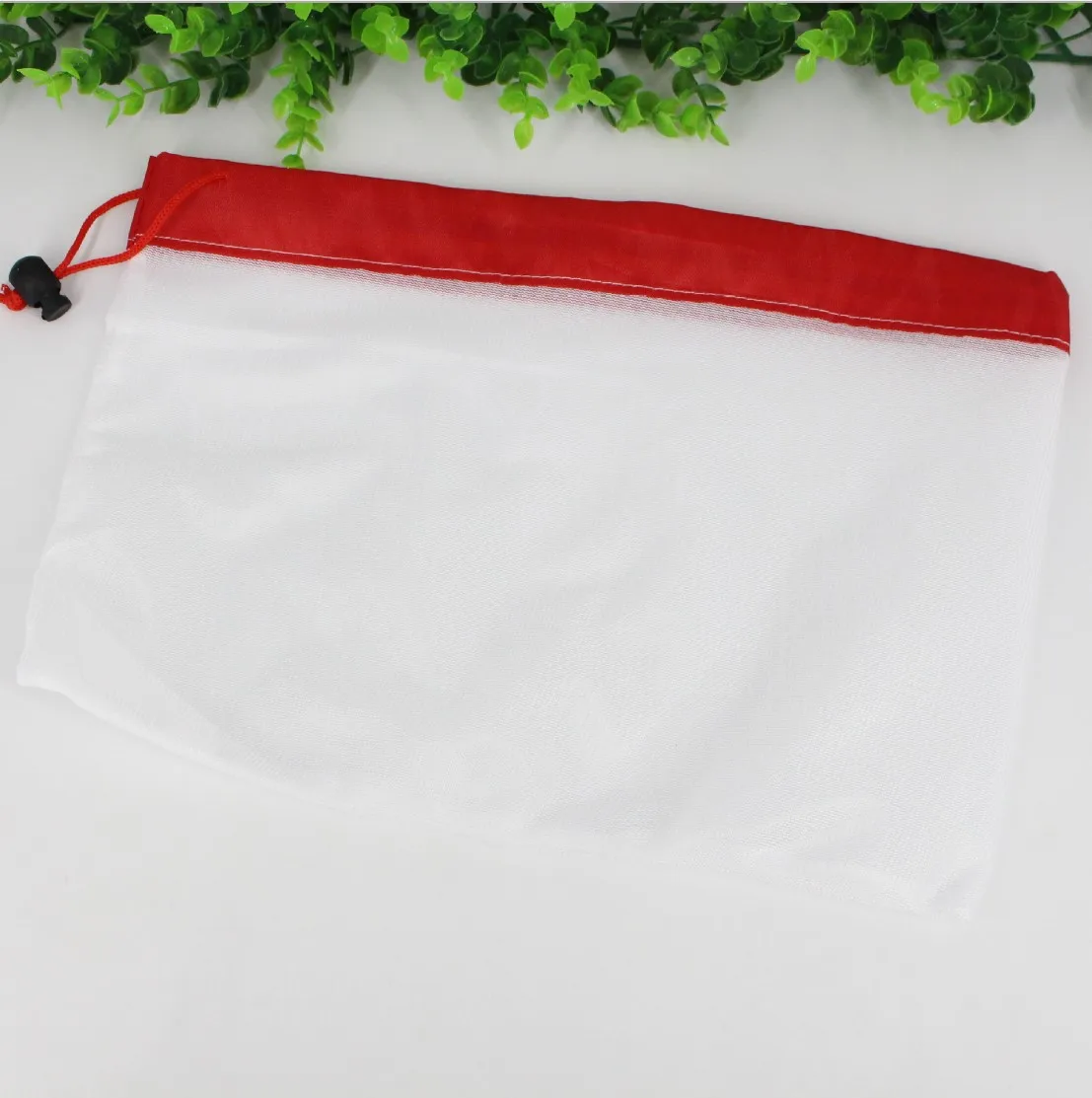 Многоразовые сетчатые продуктовые сумки экологически чистые моющиеся мешки для