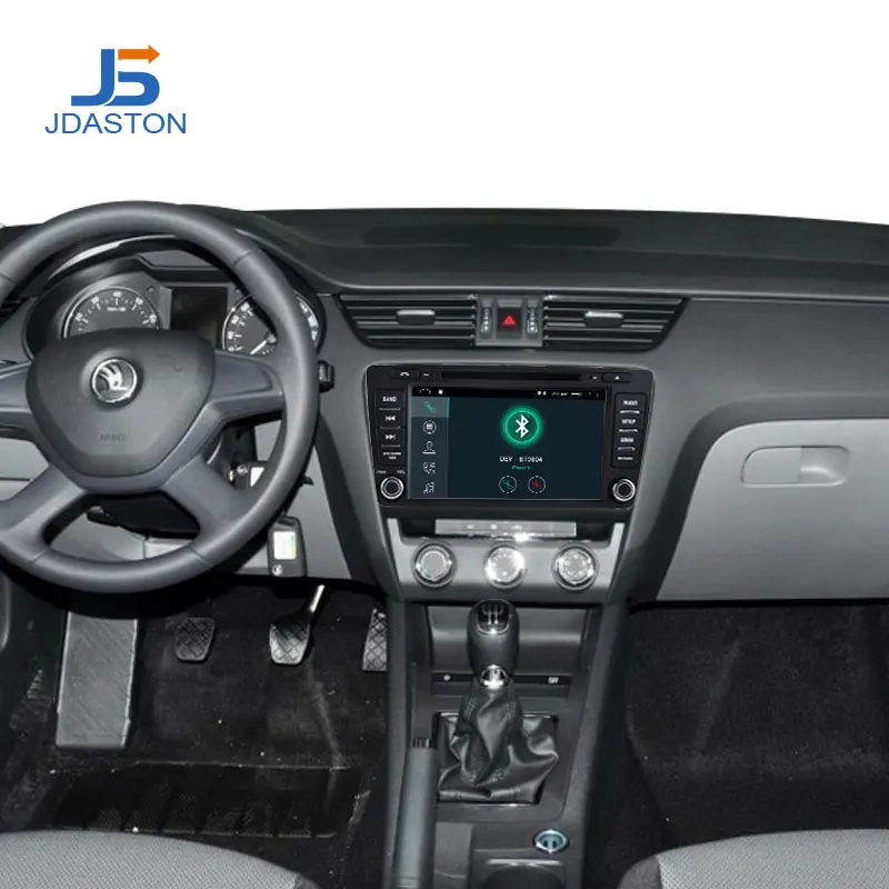 JDASTON 8 дюймов Android 10,0 автомобильный dvd-плеер для SKODA Octavia 2009-2013 gps навигация Мультимедиа Стерео 2 Din автомагнитола ips wifi