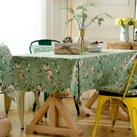 cotton table cloth wedding birthday christmas party rectangular tablecloths home decoration accessories dining table covers