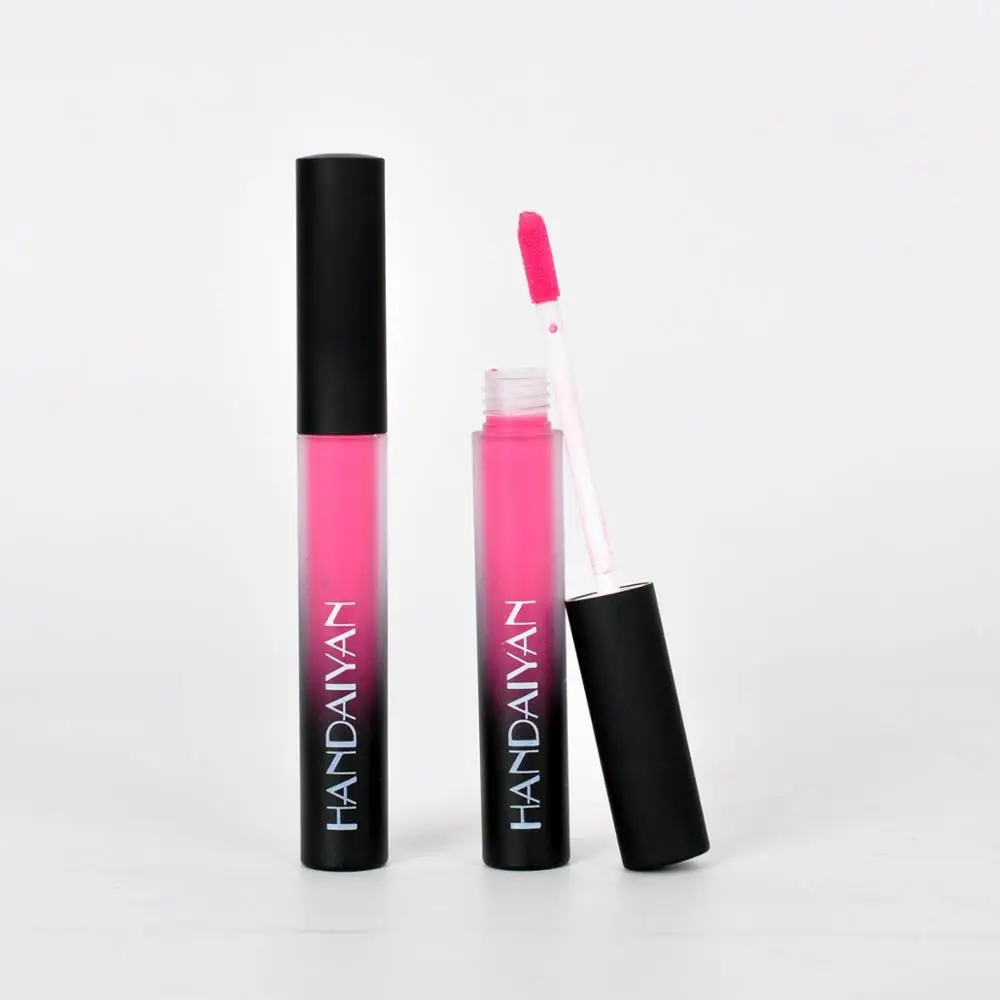 Handaiyan 12 Цветов Макияж для губ помада блеск длительное увлажнение помады в виде