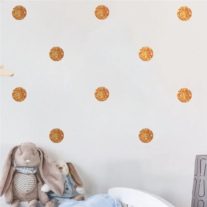 Виниловые обои в горошек 3 цвета | Дом и сад