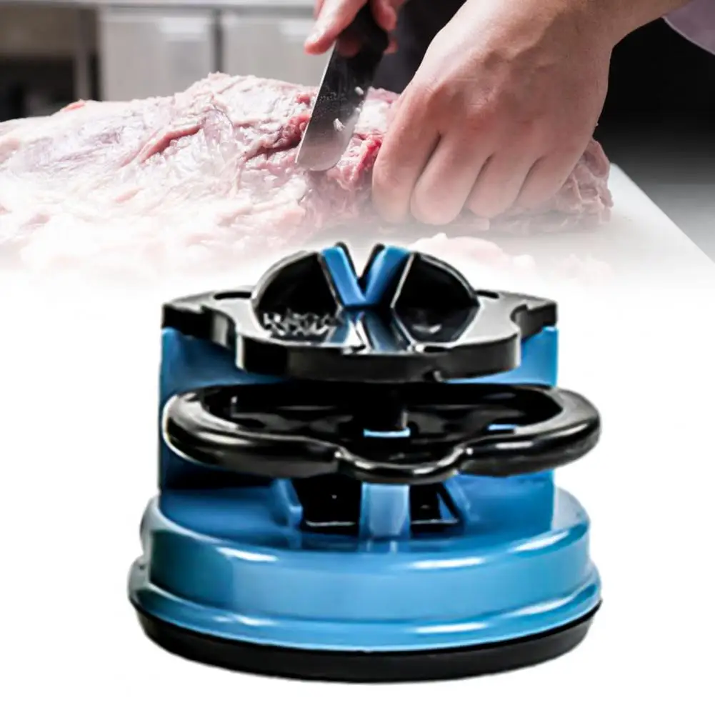 

Suction Knife Sharpener Sharpening Tool Easy and Safe to Sharpens Kitchen Chef Knives Damascus Knives Sharpener