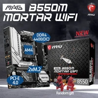 msi mag b550m mortar wifi motherboard amd ryzen ddr4 128gb m 2 pci e 4 0 chia gaming b550 placa m%c3%a3e am4 micro atx desktop b550