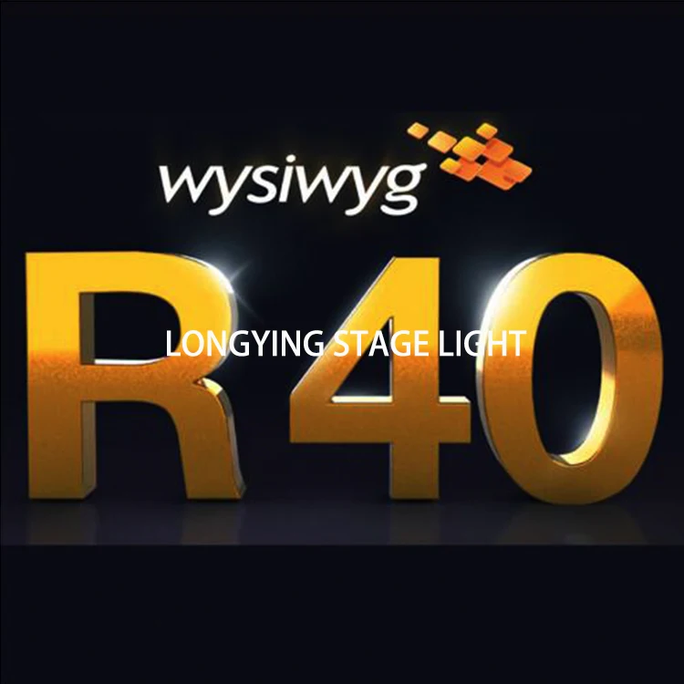 Простой мастер WYSIWYG выпуск 40 R40 Преформа зашифрованная собака освещение сценическое представление театра