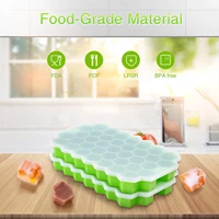 37 cell silicone honeycomb ice trays with removable lids silica gel ice cube mold ice tray ice cube mold chocolate mold