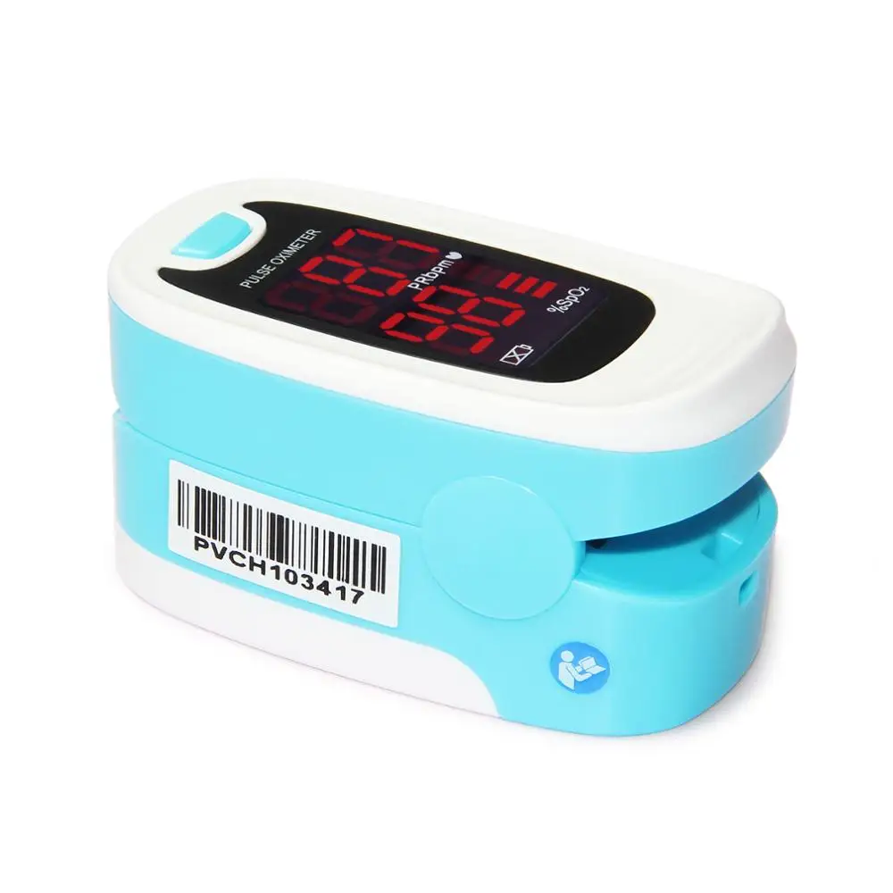 CMS50M-Finger-Tip-Pulse-Oximeter-Blood-Oxygen-Monitor-SPO2-PR-HR -- подарок |
