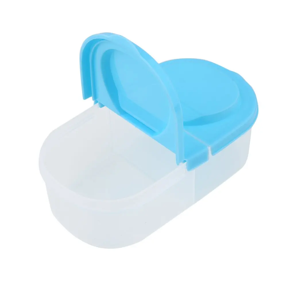 Прочный Контейнер для хранения пищевых продуктов с 2 отделениями герметичный