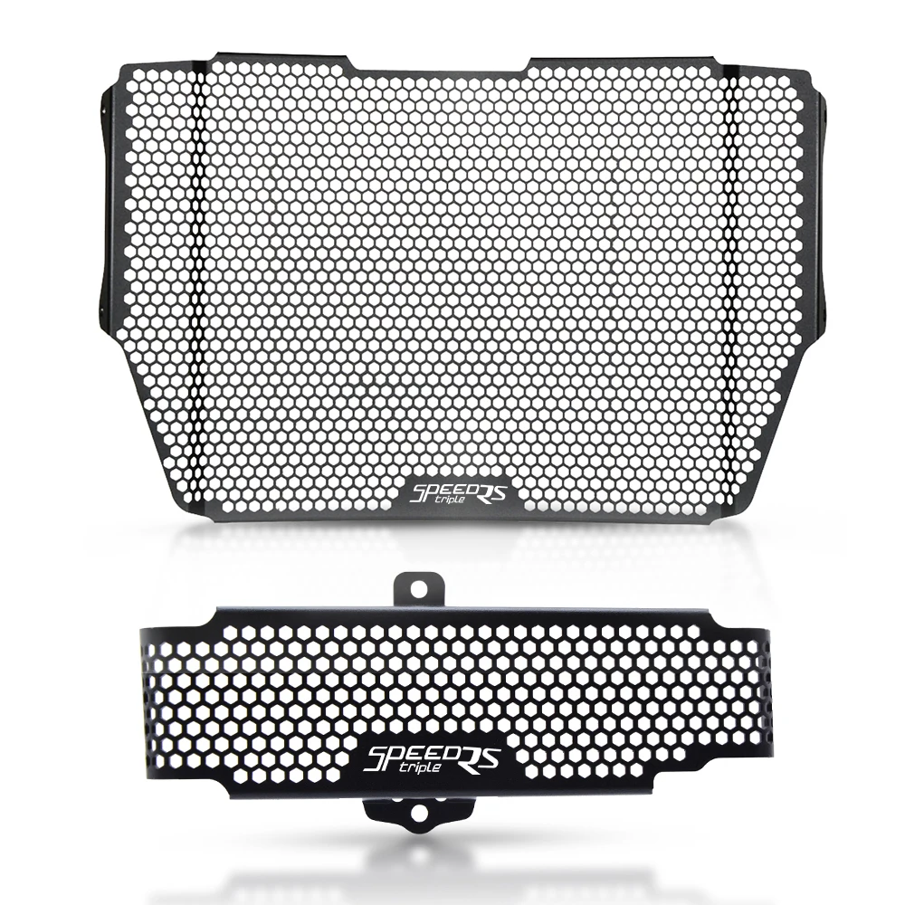 

For Triumph Speed Triple 1050 S RS 2018 2019 2020 Motorcycle Speed Triple Radiator Guard Protector Grille Cover Oil cooler Guard