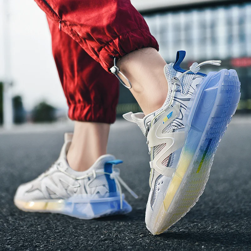 

New Luxury Training Shoes for Men Anti-Slippery Man Walking Sneaker Wearable Men Jogging Shoe Different Colors Man Gym Sneakers