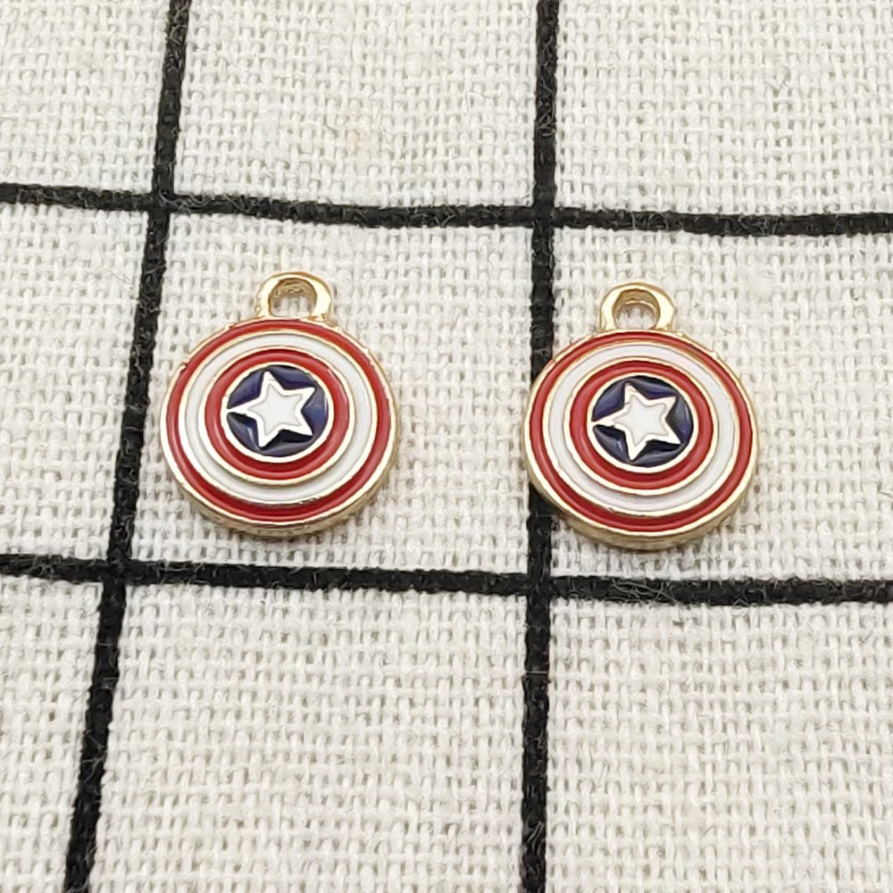 

10pcs 11x14mm enamel movie charm jewelry accessories earring pendant bracelet necklace charms zinc alloy