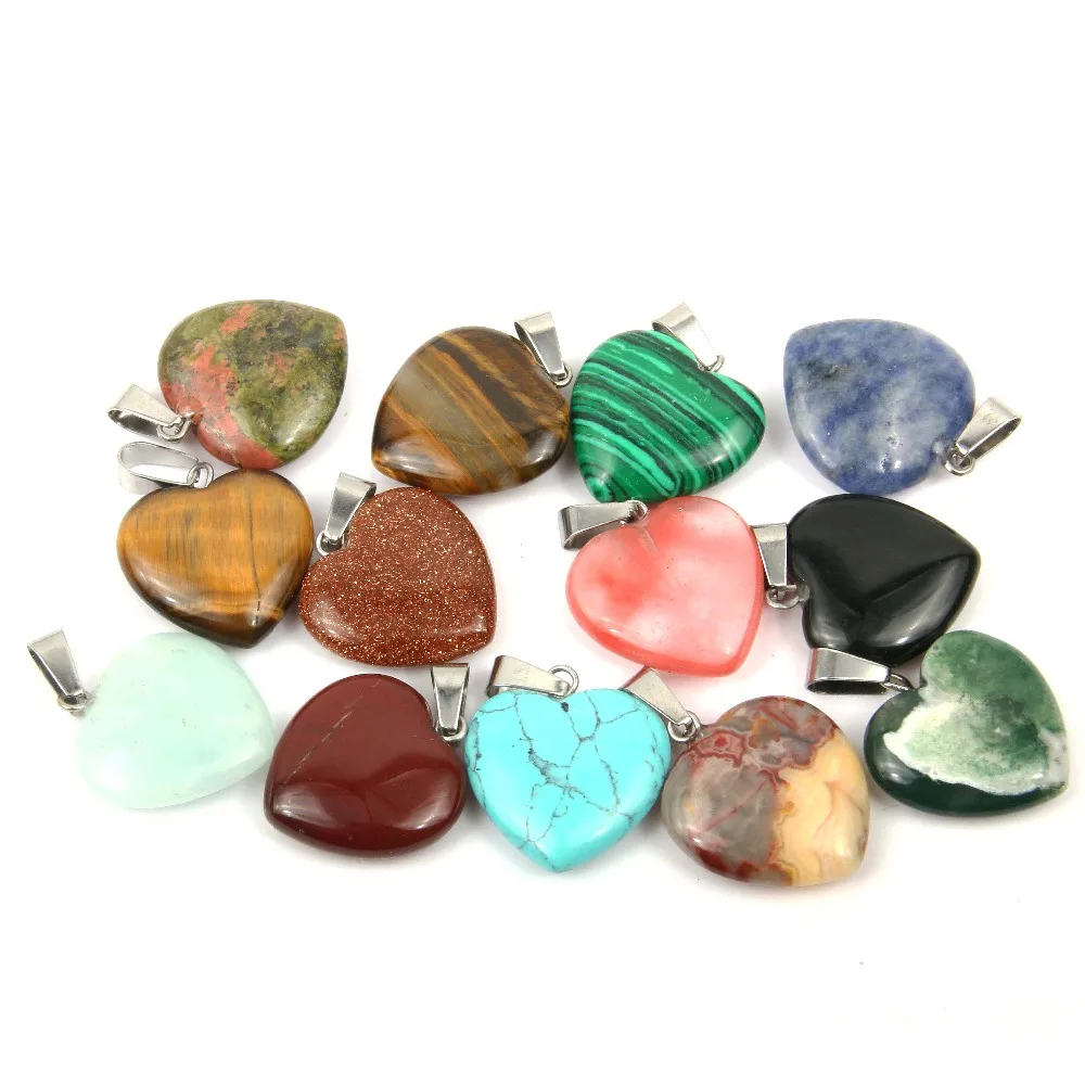 

Wholsale Natural Stone Pendant Water Drop Shape Pendants Pink Crystal/Tiger Eye Charms for Necklaces Jewelry Making 20*6 mm