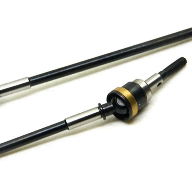 

Front Turn CVD Alloy Drive Shaft Front Axle Universal Joint Shaft for Axial Wraith RC Car