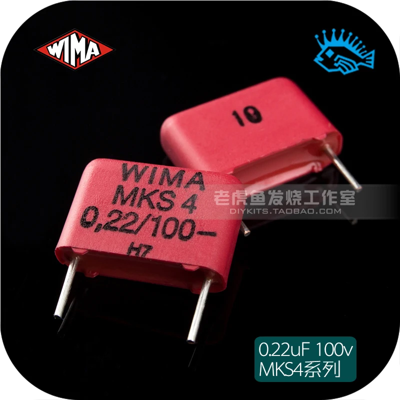 2 шт./20 шт. 0 22 мкФ 100 в MKS4 оригинальная немецкая аудиосистема WIMA 224 220nF | Компьютеры и