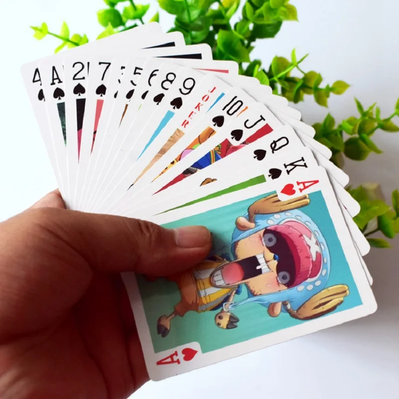 54 шт./компл. цельная коллекция Monkey D. Luffy Poker& Roronoa Zoro игровая коллекция карт детские игрушки подарок