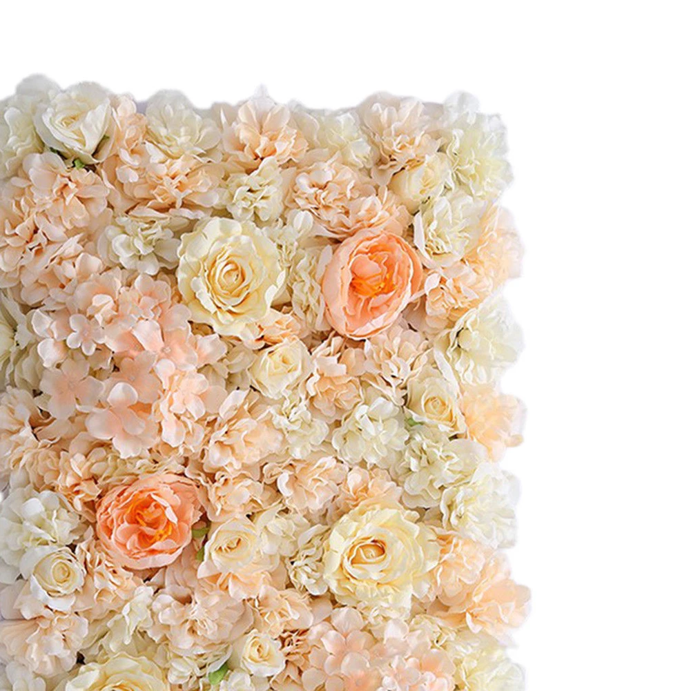 Искусственный цветок розы свадьба 3D настенная панель Runner Свадьба искусственная