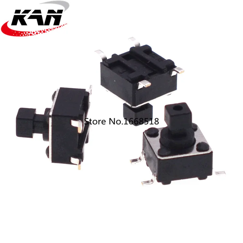 

SMD переключатель 6*6*7,3 мм 4-контактный