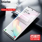 Не стеклянная мягкая Гидрогелевая пленка для samsung Galaxy Note 10 Plus Защитная Гидрогелевая пленка для samsung Note 10 +