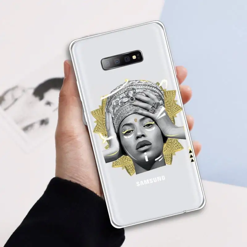 

Beyonce homecoming album Phone Case Transparent for samsung A 21s 50 71 S 8 9 20 20fe note 10 20 ultra plus