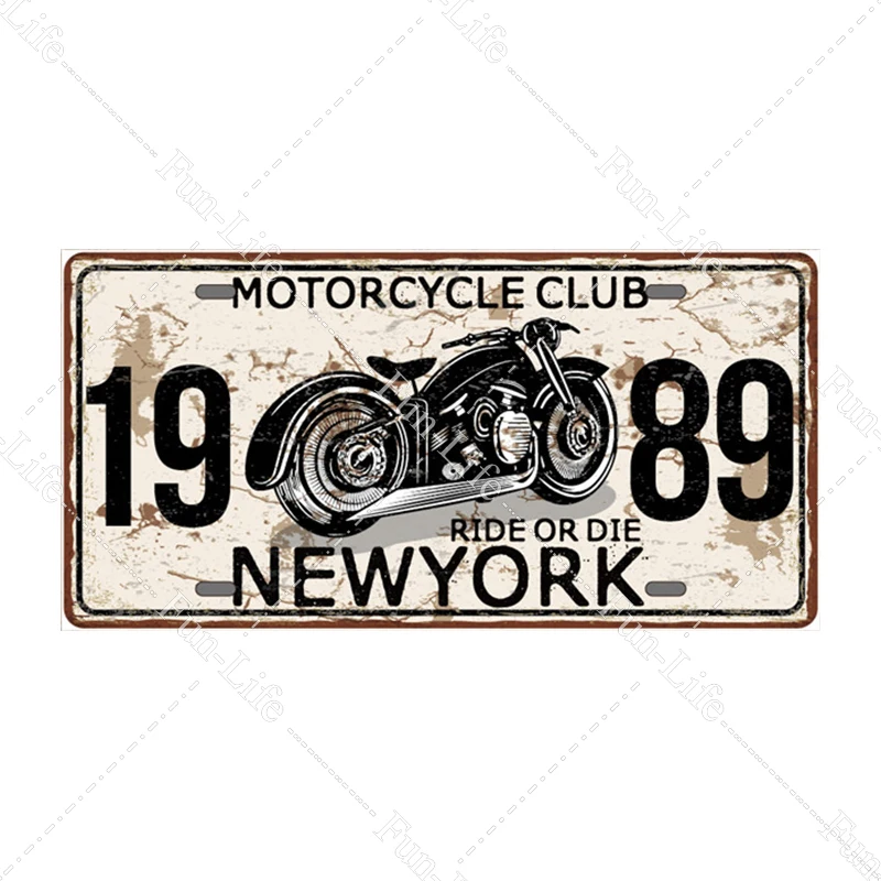 

Металлический плакат Route 66 15x30 см