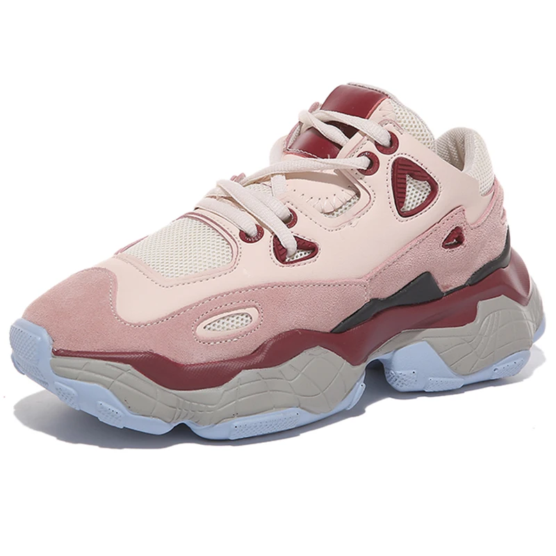 обувь женская Женская для бега визуально увеличивающая рост на 5 см кроссовки