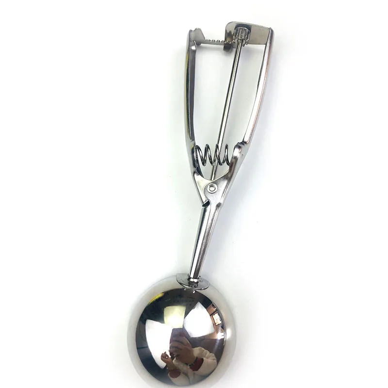 Высокое качество нержавеющей стали Ложка Вилка ложка для мороженого фруктов с