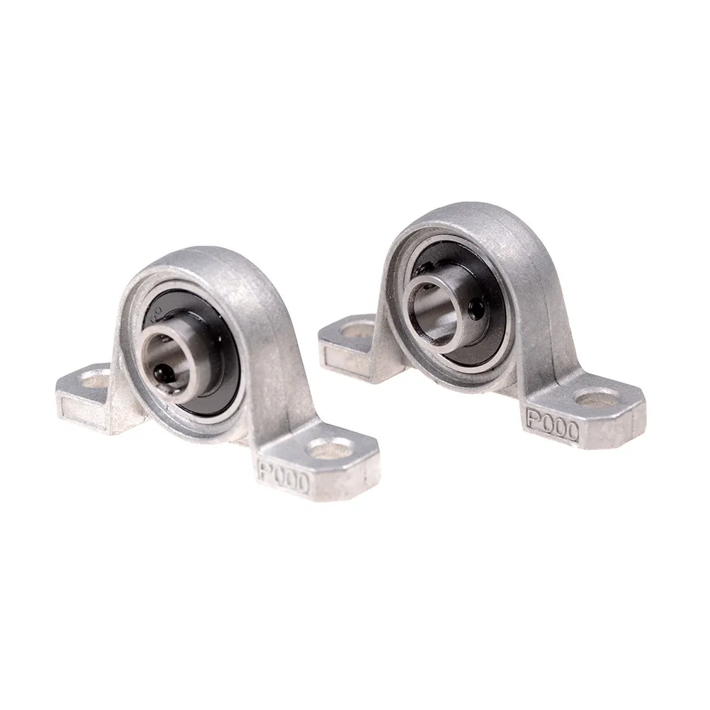 

2Pcs Zinc Alloy Diameter 10mm Bore Ball Bearing Pillow Block Mounted Support KP000