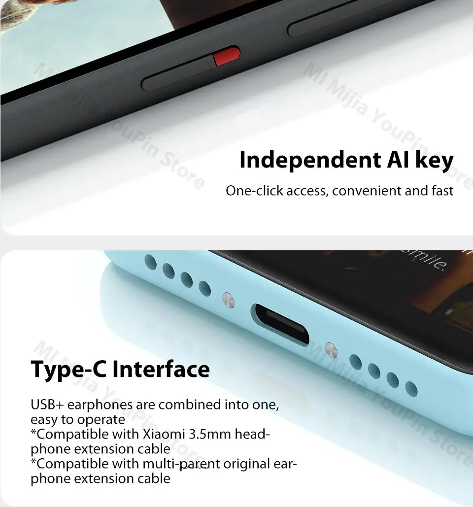 Xiaomi QIN Full screen Phon e 4G сеть с wifi 5,05 дюймов 2100 мАч Andriod 9,0 SC9832E четырехъядерный функция wifi AI переводчик