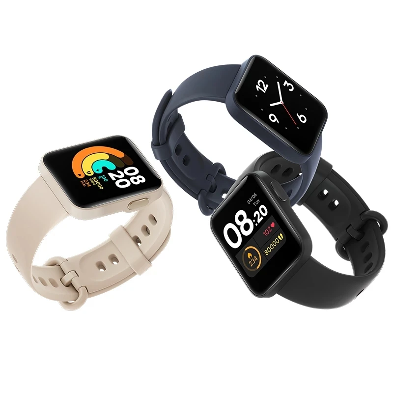 Смарт часы Xiaomi Mi Watch Lite GPS умные 2020 дюйма TFT ЖК экран фитнес трекер с пульсометром и