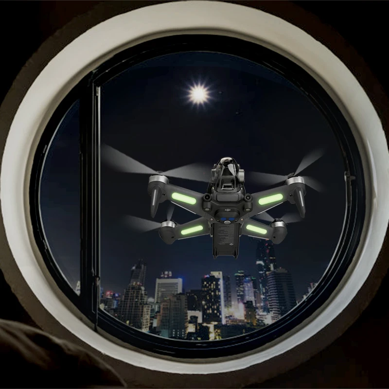 2 шт. новые светящиеся наклейки легкие флуоресцентные наклейка на ночной полет