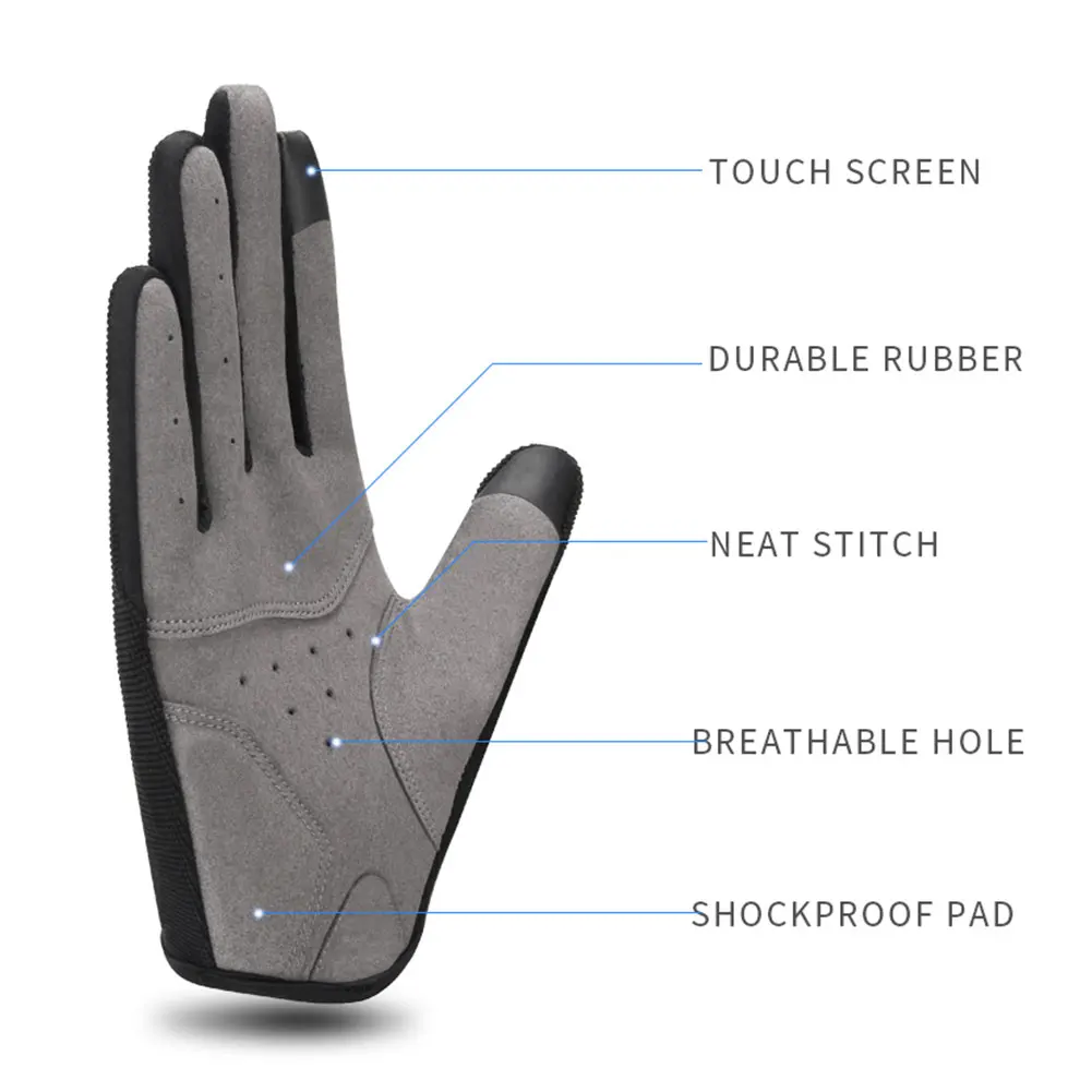 Зимние уличные спортивные перчатки с защитой от ветра водонепроницаемые