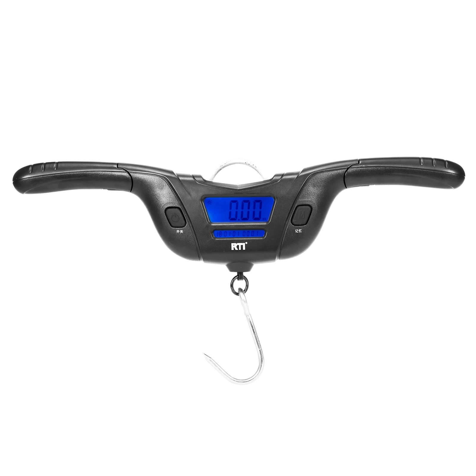 

Цифровые подвесные рыболовные Весы 110LB/50 кг, складные рыболовные Весы с ЖК-дисплеем и подсветкой для рыбалки, багажа, безмен