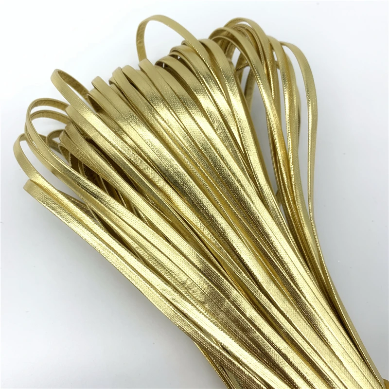 Кожаный шнур из ПУ кожи для изготовления ювелирных изделий 5 ярдов/партия 2/3/4