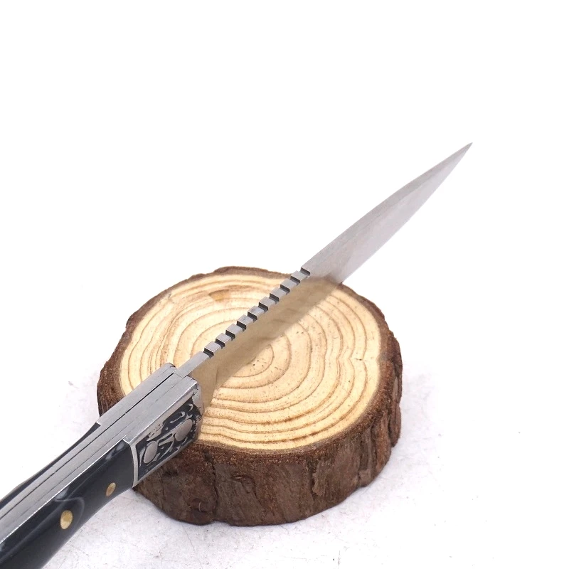 

Folding Pocket Knife Survival Tactical Knife Resin Handle Outdoor Combat Camping Hiking Hunting Knives EDC Self-defense Tools