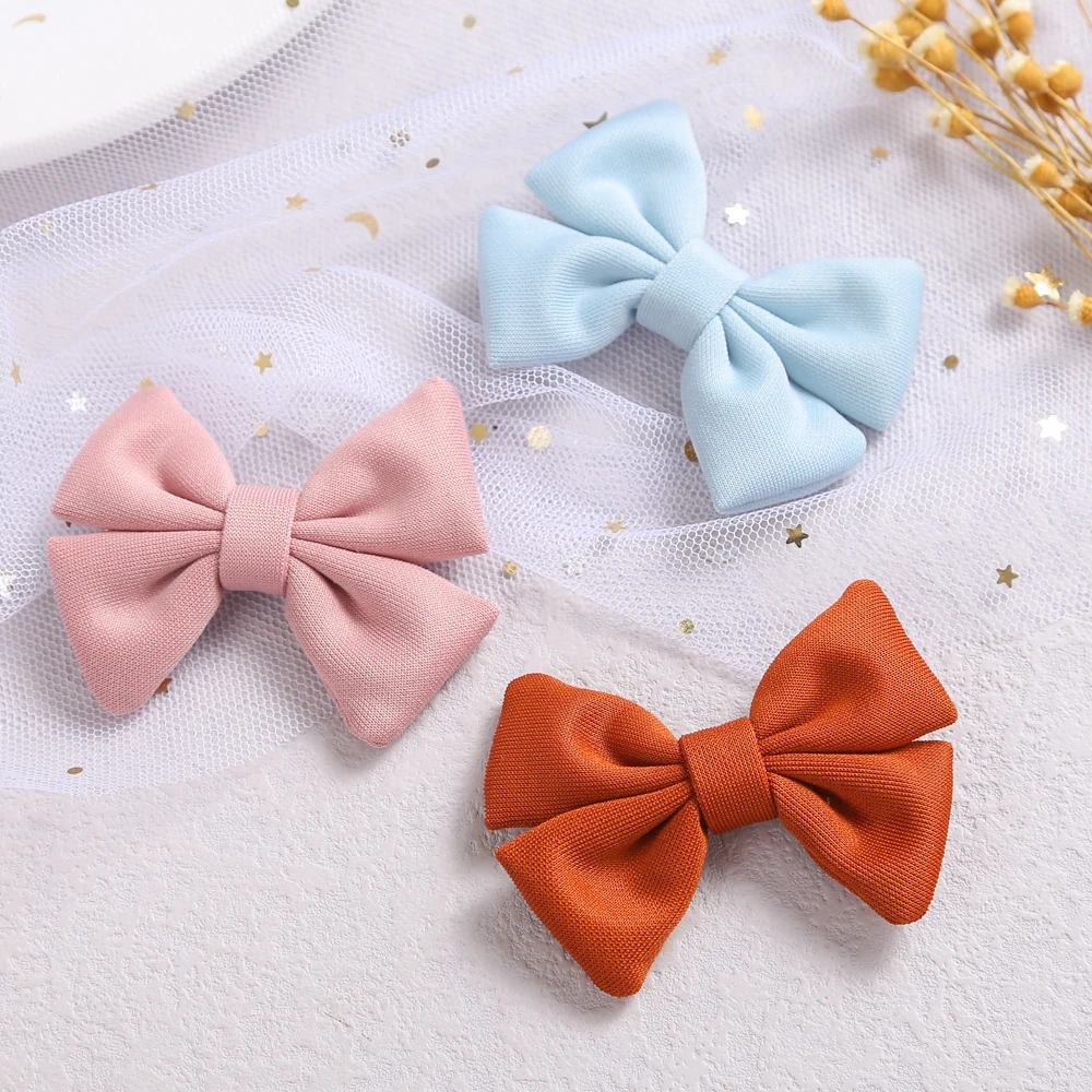 

Lovely Baby Bows Hair Barrette Solid Hair Clips for Kids Children Hairpin Kids Hair Accessories Party Hairgirps for Girls Gift