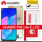 100% Оригинальный дисплей 6,39 дюйма для HUAWEI P40 Lite E ART-L29  Y7p 2020 ART-L28, ЖК-дисплей с сенсорным экраном, дигитайзер, запасные части