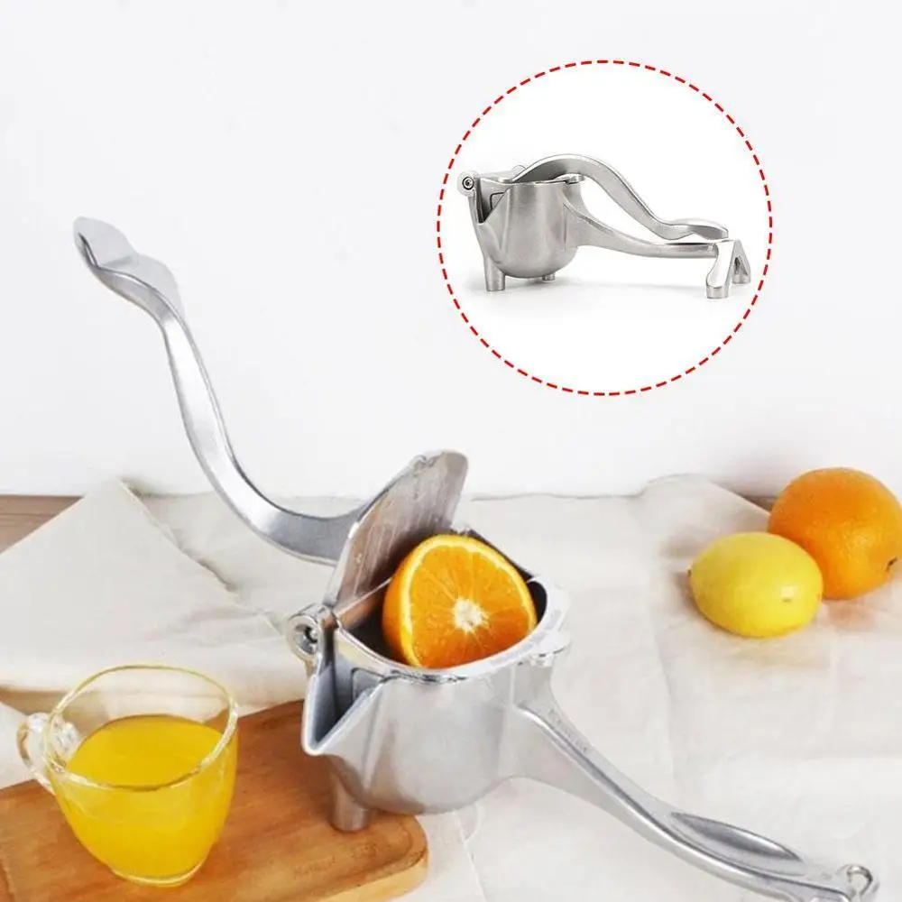 

Thickened Manual Fruit Juicer Alloy Lemon Squeezer Press Hand Detachable Citrus Duty Fruit Juicer Press Squeezer Heavy Lime J4Q0
