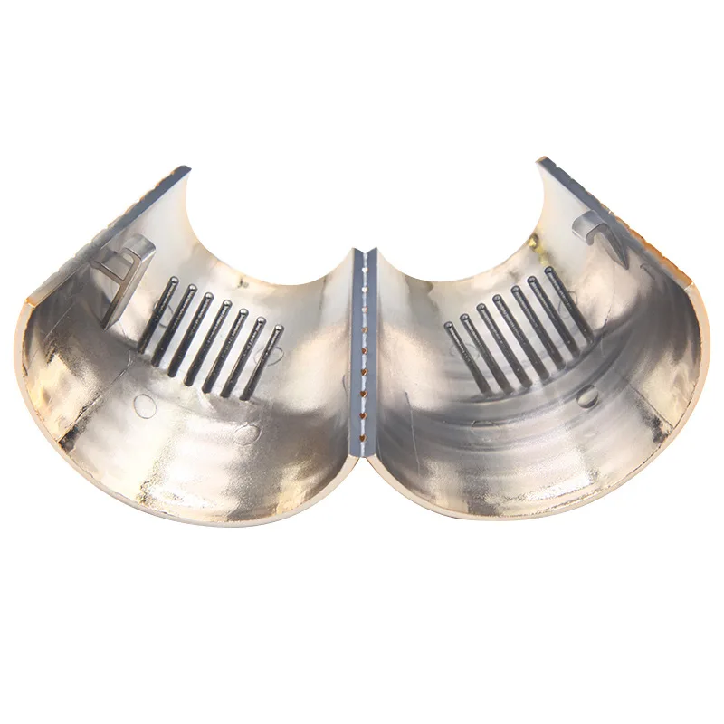 FLDZ New Plastic Ponytail Hair Clips Hairbands For Women Gothic Punk Buckle Rings Headwear Jewelry Accessories | Украшения и