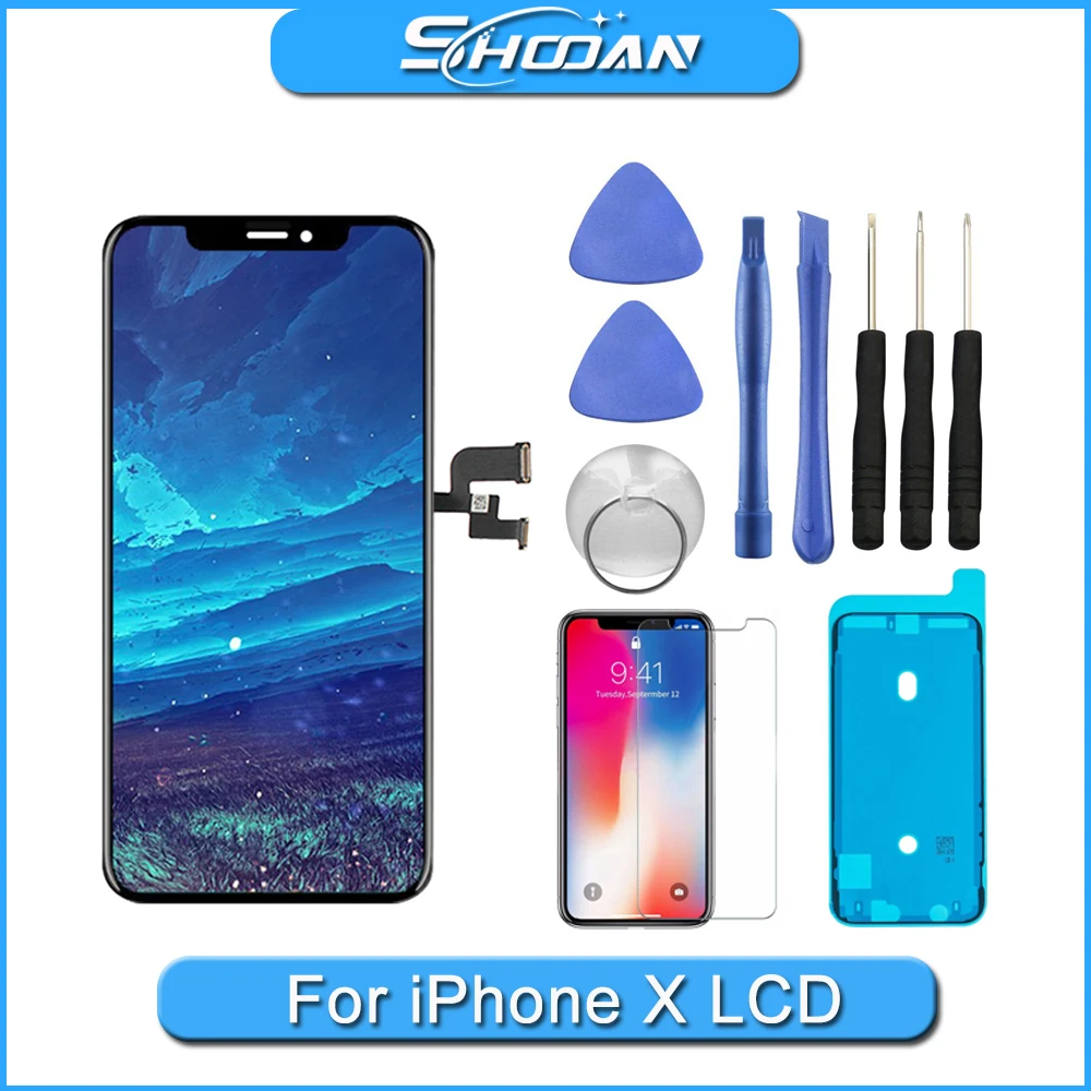 100% Новый OLED ЖК дисплей для iPhone X оптовая цена от производителя экран тест хорошее