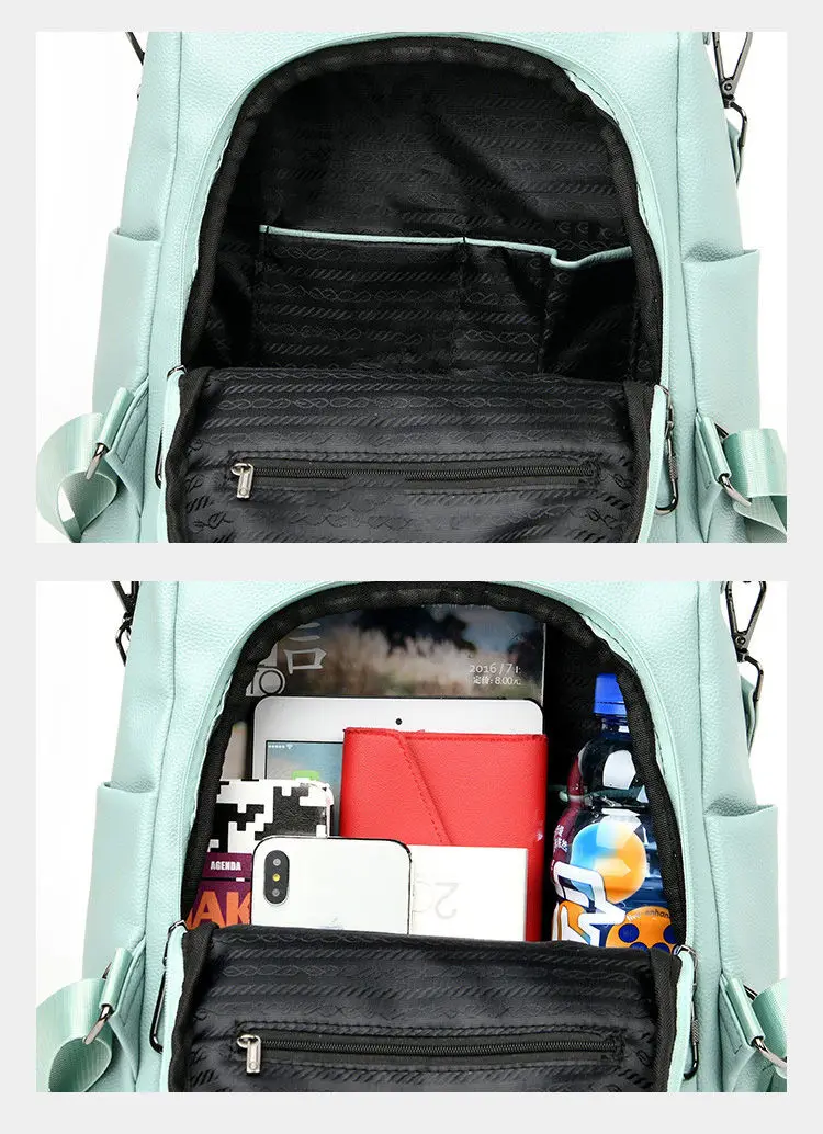 

PU Soft Women Shoulder Backpacks Female Business Bags Fashion Bowknot School Bags for Teenage Girls Leather Lady Laptop Backpack